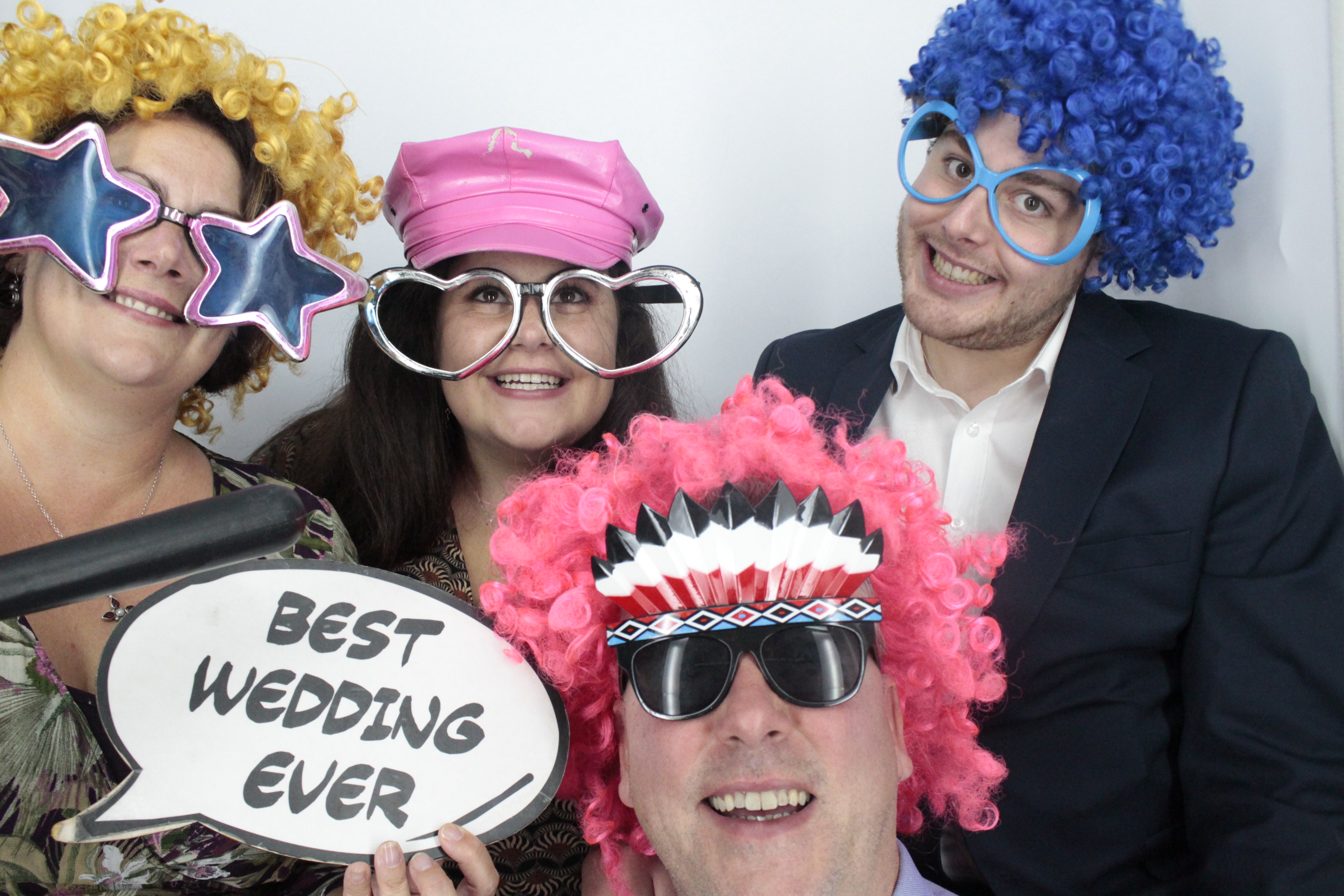 Kim & Andy's Wedding | View more photos from the event at gallery.myphotoboothexperience.co.uk/u/MyPhotoBoothExperienceLtd/Kim-Andys-Wedding